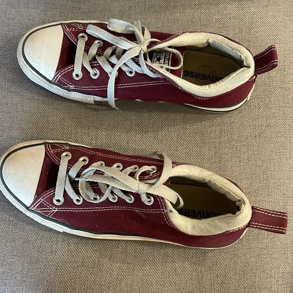 Converse maroon / burgundy - Picture 5 of 6